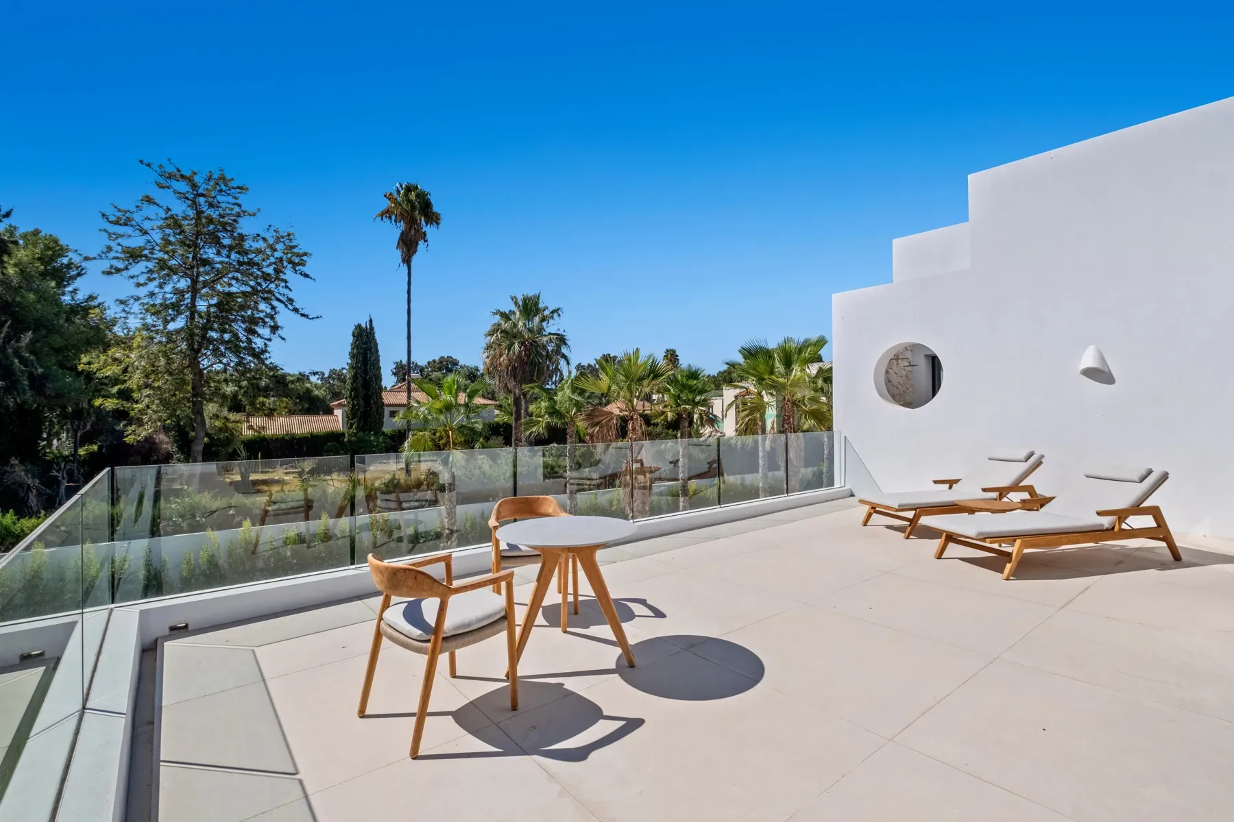 Villa Byblos, Sotogrande: Rooftop terrace Villa Byblos, Sotogrande: Rooftop terrace